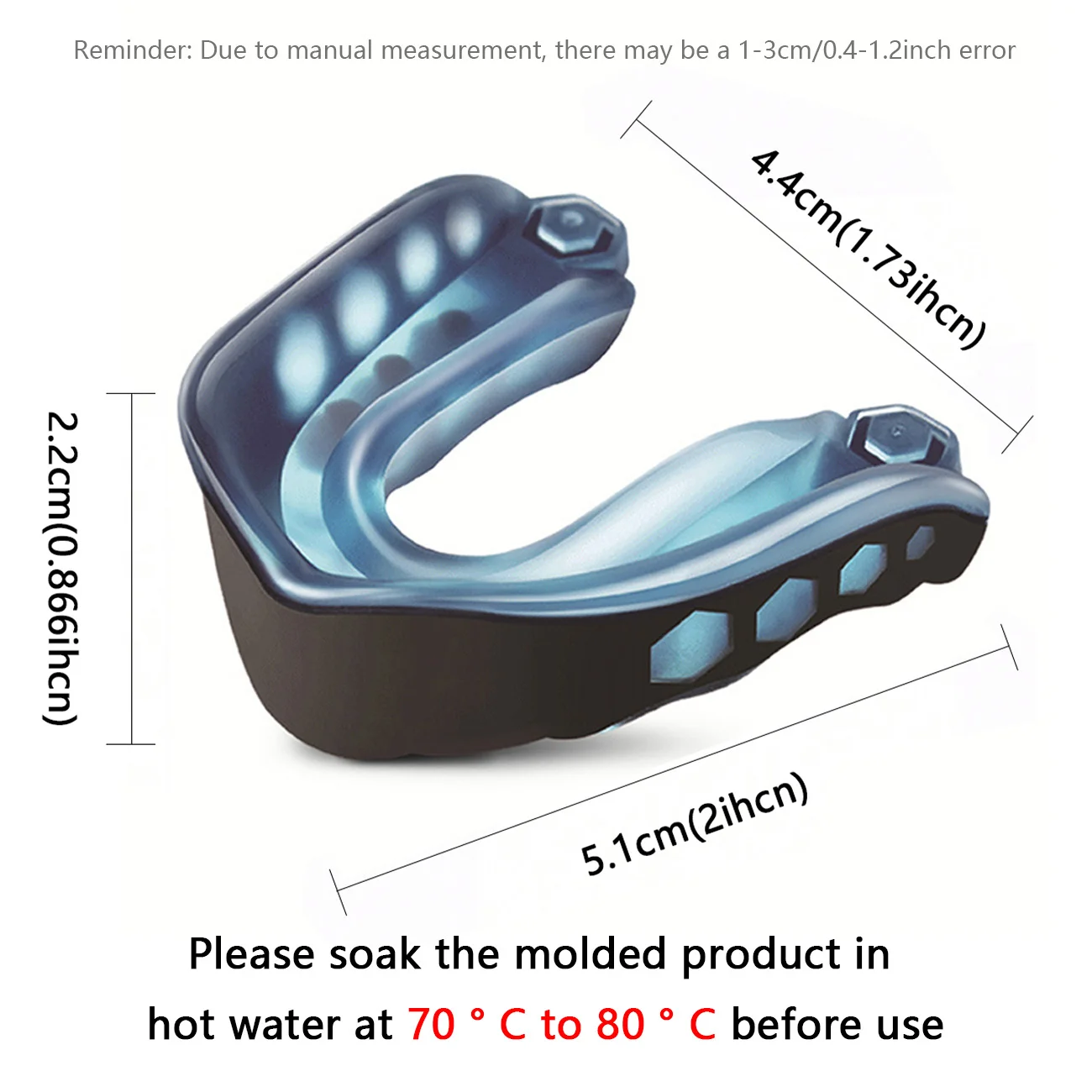 Protector bucal moldeable termoconformado con férulas rígidas - imagen 3