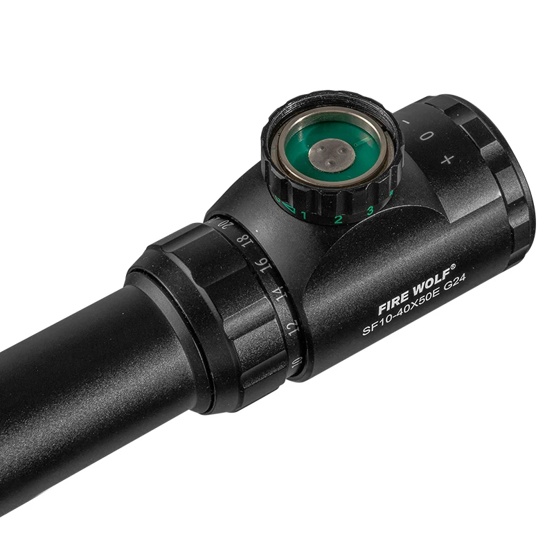 Mira telescópica táctica Fire Wolf para rifle caza lateral - imagen 3