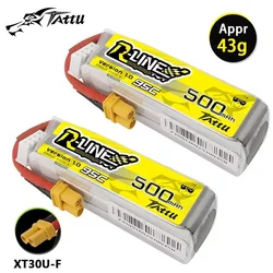 Batería Lipo TATTU R-LINE 95C 500mAh 11.1V Dron FPV XT30