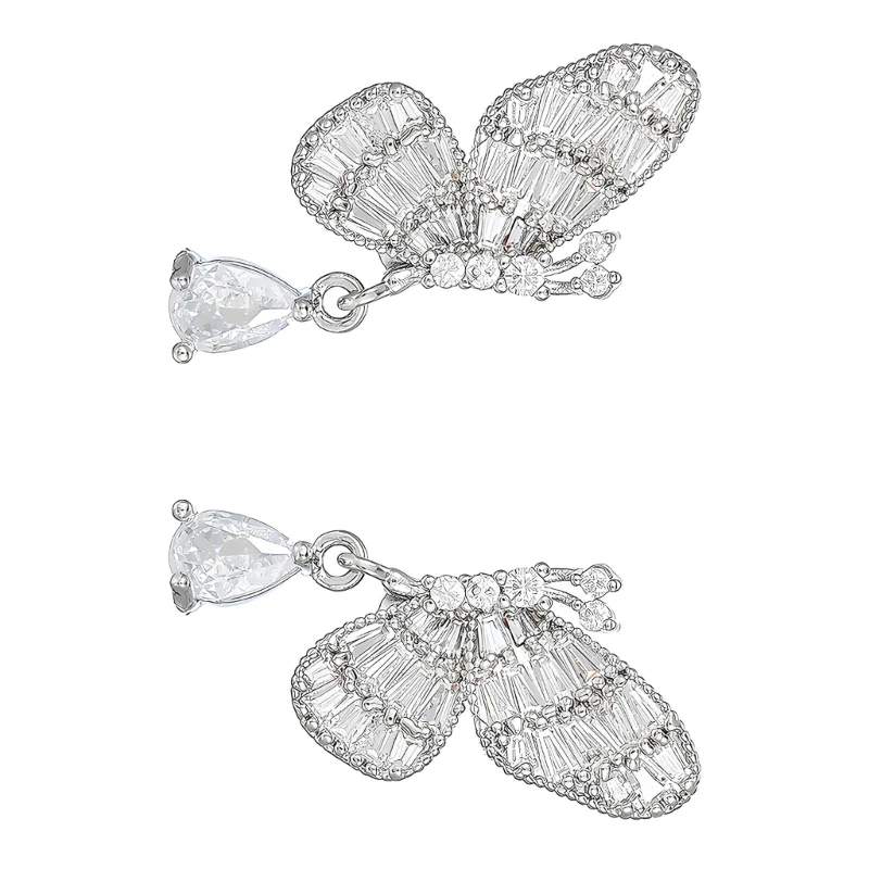 Dijes a juego para auriculares con mariposa y detalle colgante