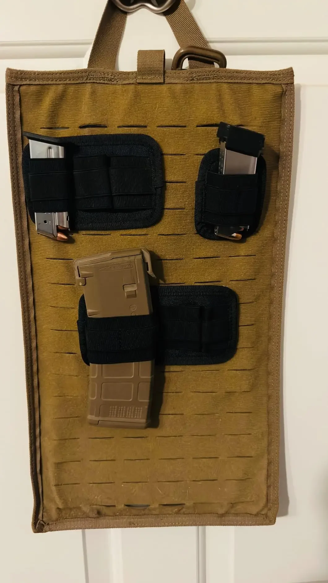 Organizador modular de nailon tipo panel táctico con separador - imagen 4