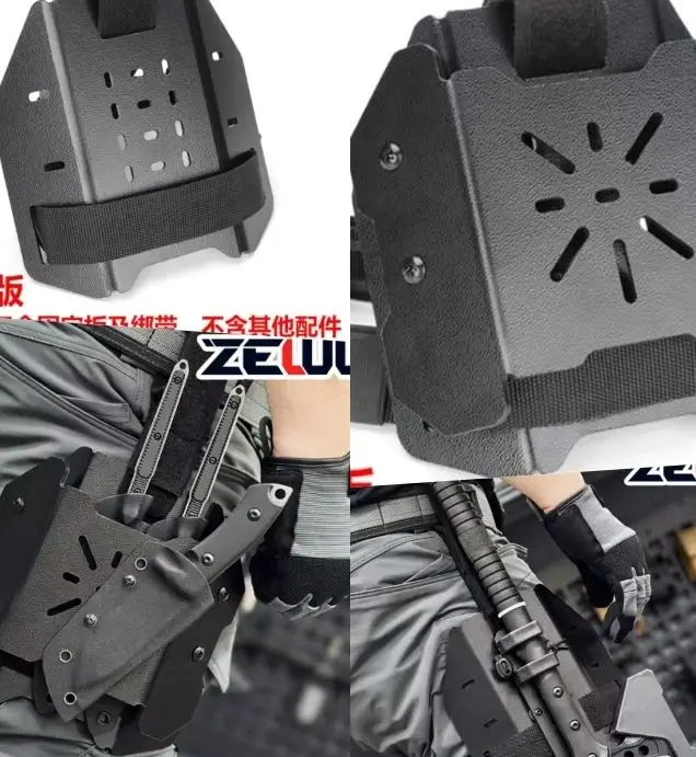 Funda táctica pierna extracción rápida con retención envolvente - imagen 2