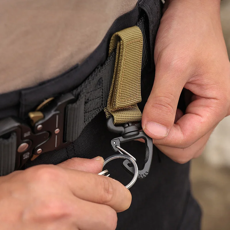 Mosquetón Molle de nailon para mochila táctica y escalada - imagen 2