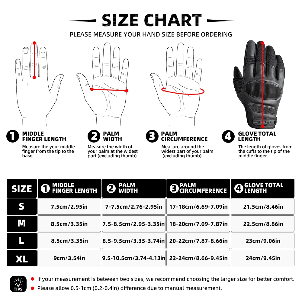 Guantes tácticos cuero PU pantalla táctil antideslizante ciclismo MTB - imagen 5