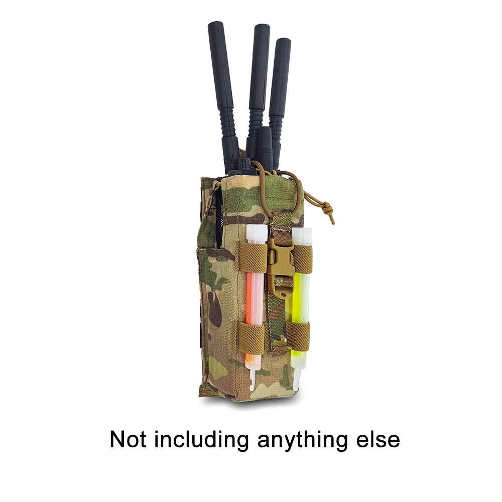 TYR Style Bolsa MOLLE táctica funda para walkie talkie y radio