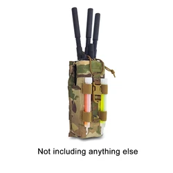 TYR Style Bolsa MOLLE táctica funda para walkie talkie y radio