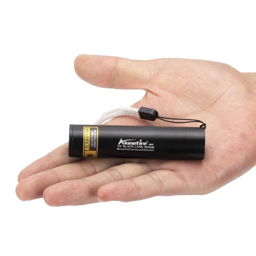 Linterna UV 3W 365nm – Luz negra portátil para inspección táctica - imagen 3