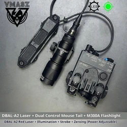 Surefire M300/600 Linterna táctica láser DBAL A2 rojo/verde MLOK