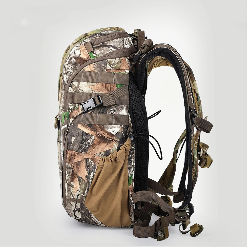 Mochila táctica MOLLE de camuflaje impermeable para caza y airsoft - imagen 4