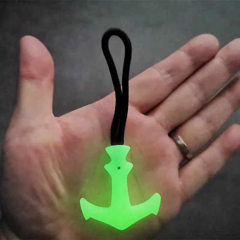 Tirador de cremallera táctico con cordón ancla para bolso y mochila - imagen 2