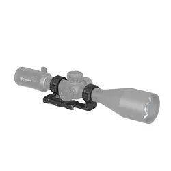 Montura óptica SPINA 30mm Picatinny fija con tornillos, alta resistencia a vibraciones