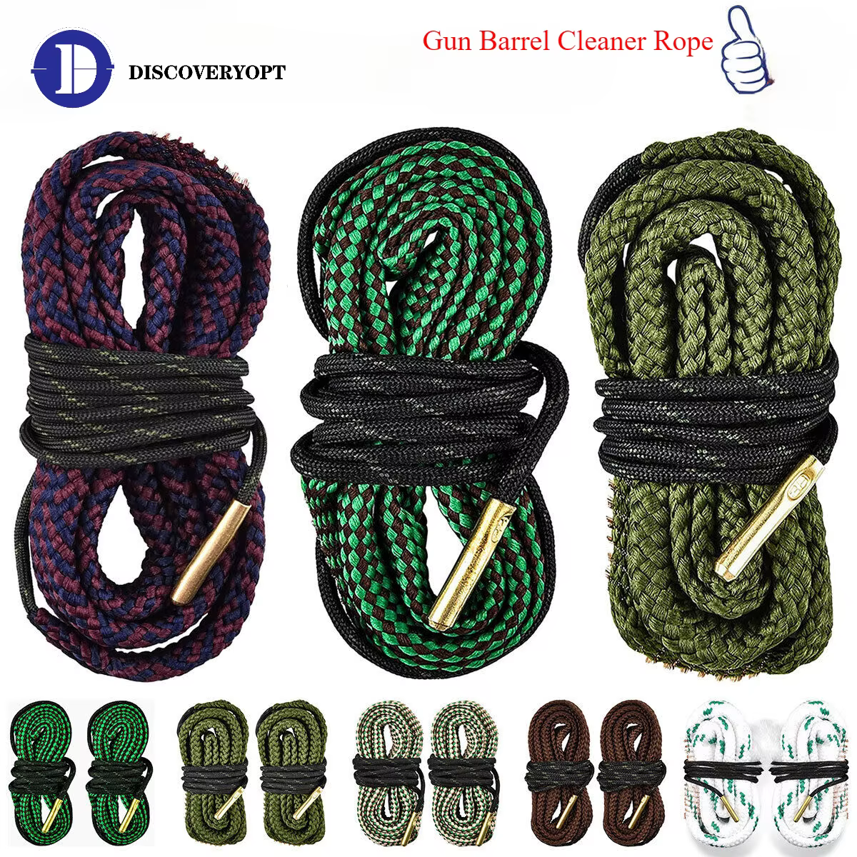Limpiador de cañones reutilizable para rifle 5.56/.223/9mm/.380 - imagen 2