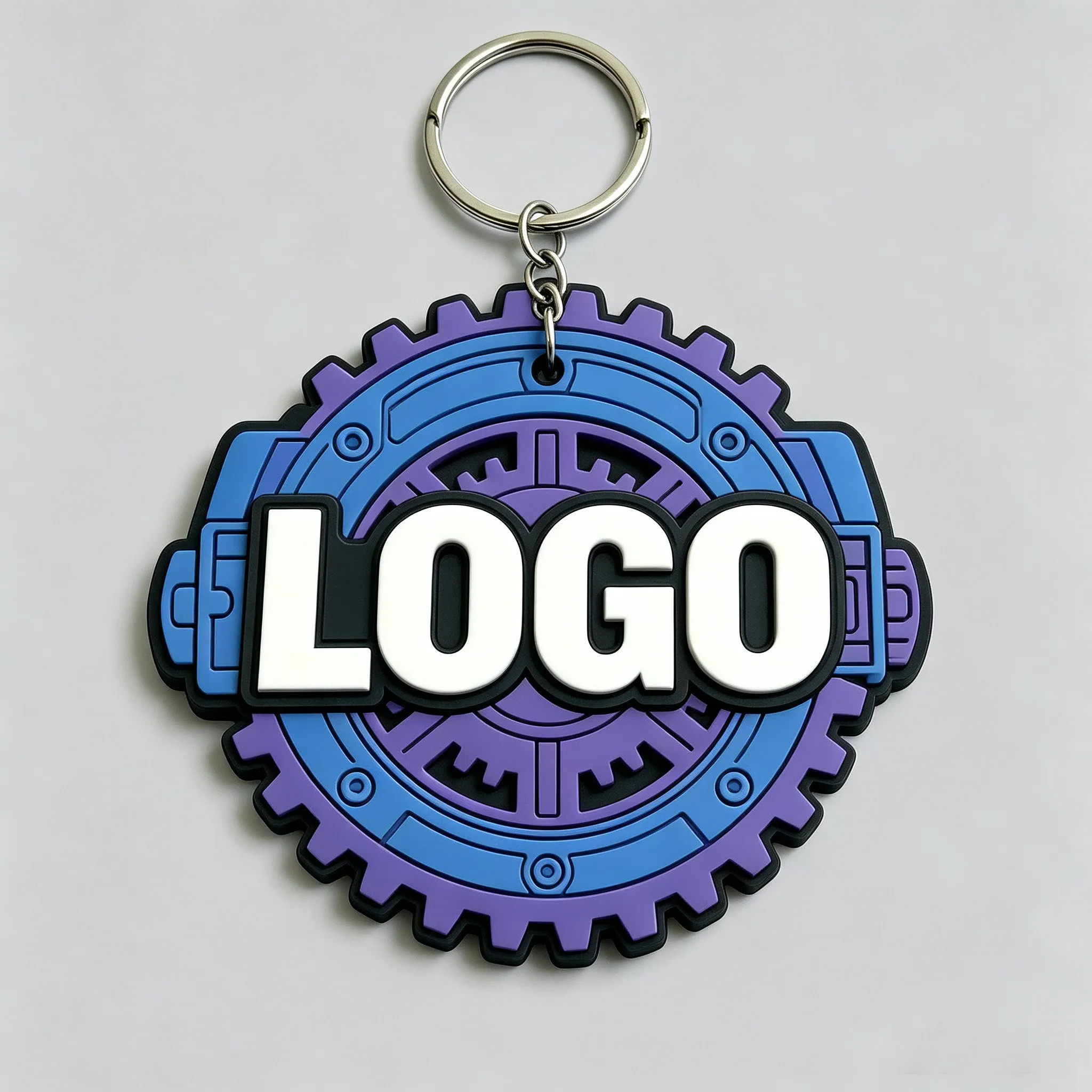 Llavero PVC personalizado con logotipo corporativo - imagen 4