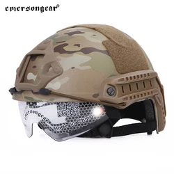 Emersongear EM8820 casco táctico con gafas protectoras antiniebla