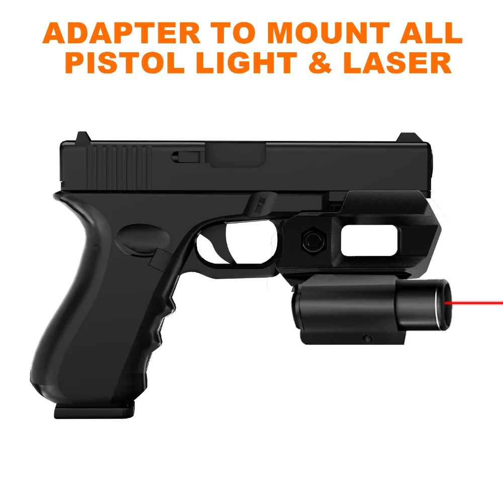 Funda Táctica Pistola 9mm .40 SW con Riel Picatinny y Placa Retracción - imagen 5