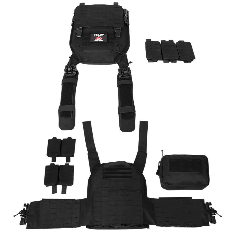 Chaleco táctico MOLLE ligero con bolsa de revistas - imagen 2