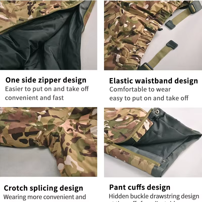 Pantalones tácticos de invierno impermeables camuflaje US CP hombre - imagen 3