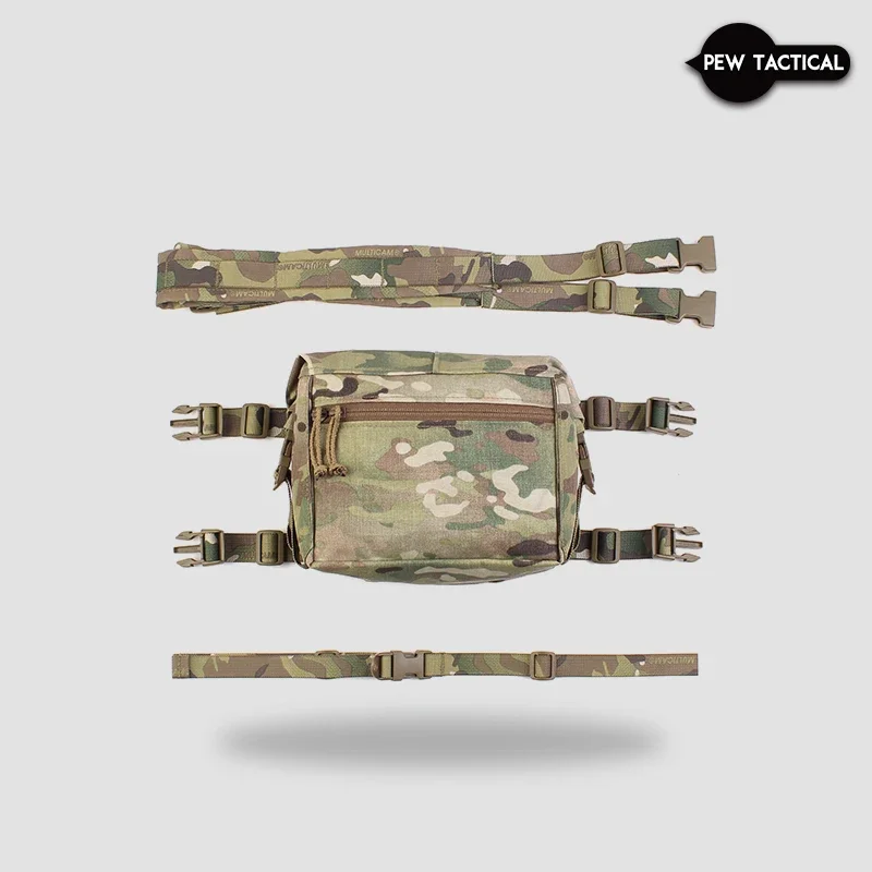 PEW Tactical kit extensión chaleco táctico MOLLE para pecho modular - imagen 5