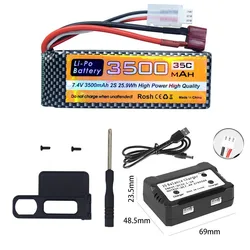 Batería Lipo 7.4V 3500mAh 35C para MJX Hyper Go