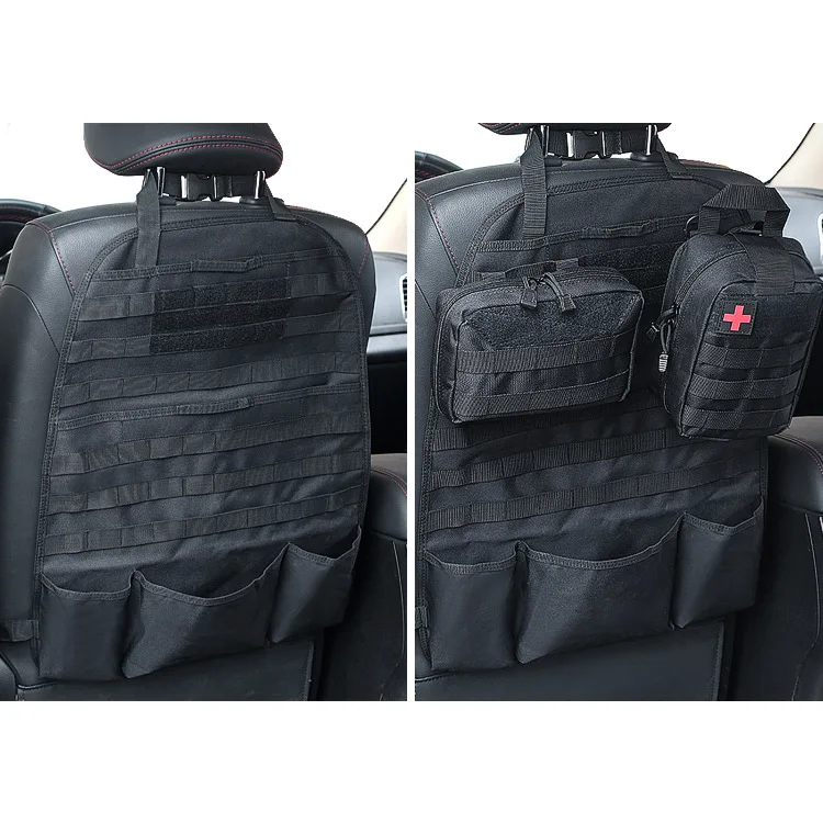Bolsa organizadora táctica asiento trasero coche para almacenamiento - imagen 3