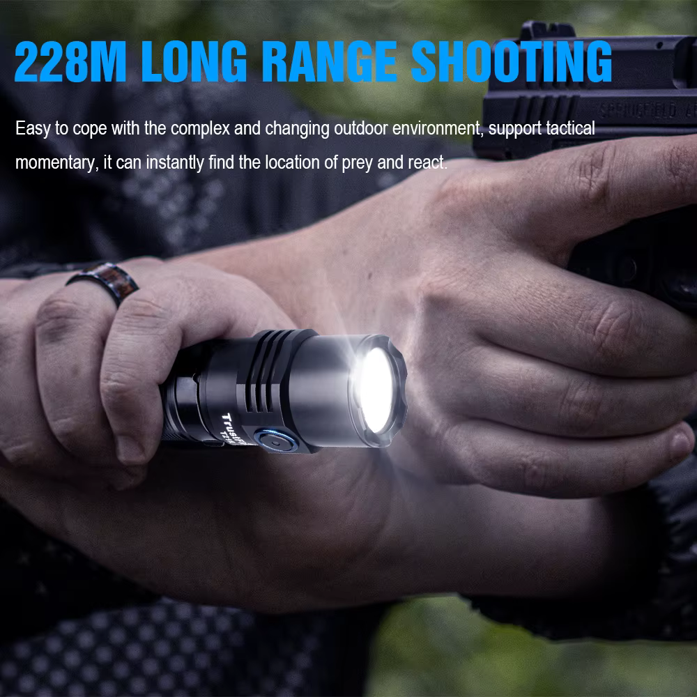 Trustfire T21R linterna táctica LED alto rendimiento para uso exterior - imagen 4