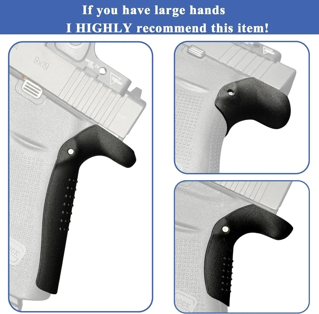 Empuñadura táctica de nailon compatible con Glock sin rozaduras - imagen 4
