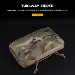 ARC GP Bolsa MOLLE Táctica con Cremallera Bidireccional para Chaleco