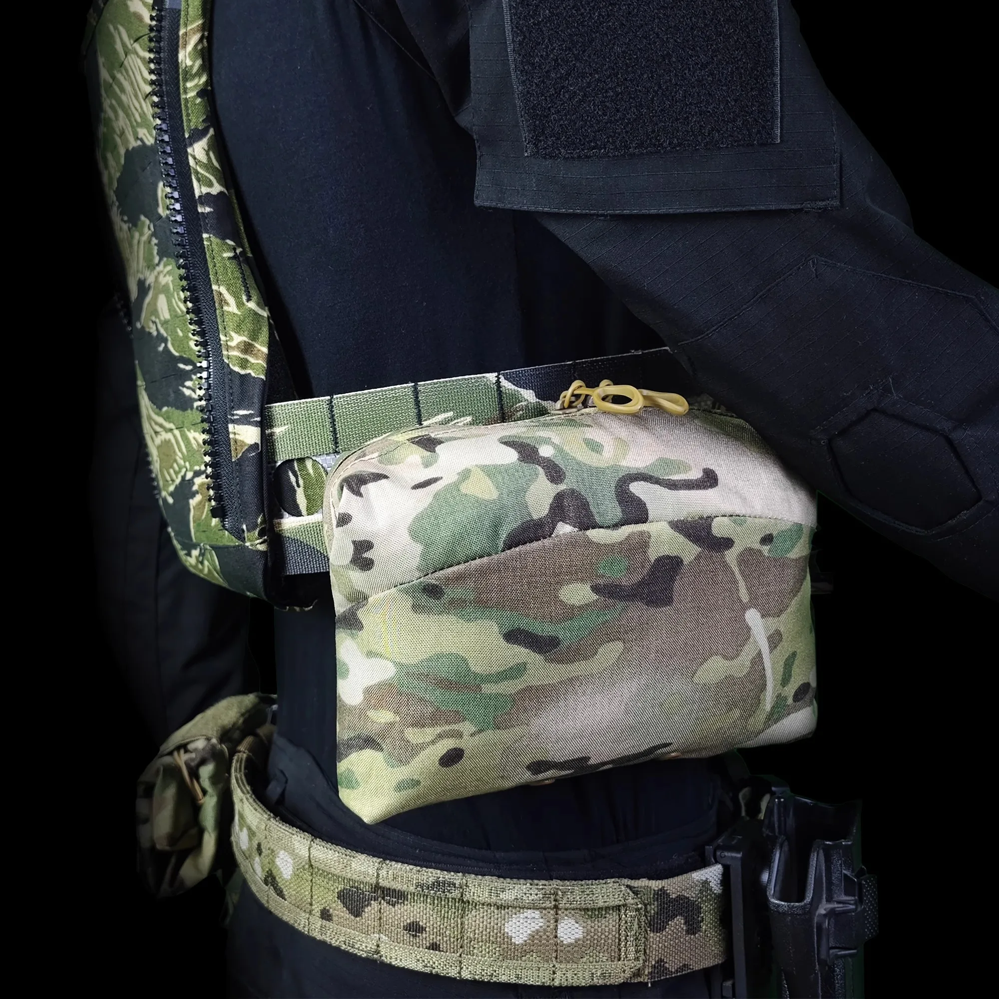 GP Bolsa táctica horizontal MOLLE para cinturón y almacenamiento - imagen 5