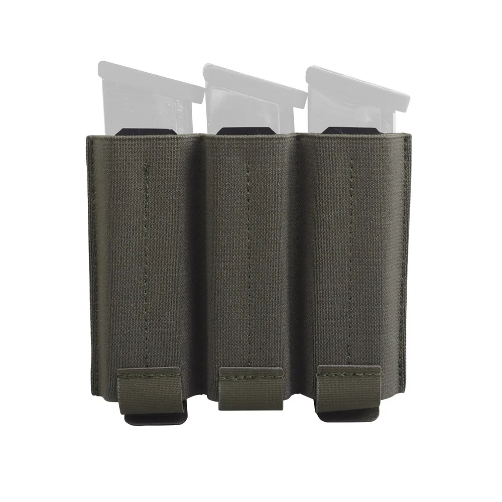Funda táctica cargadores pistola 9mm Molle liberación rápida
