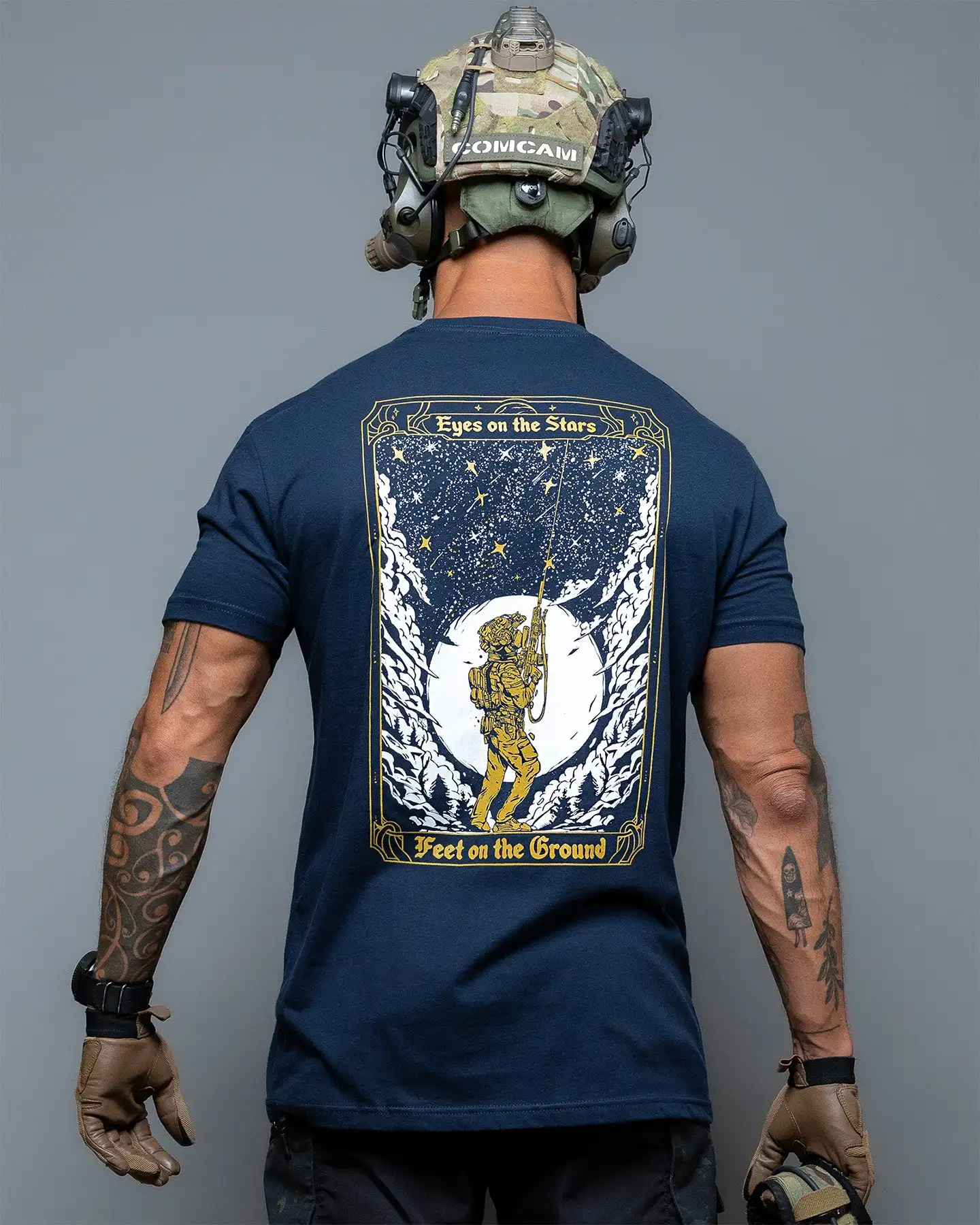 Camiseta de algodón Ojos en las estrellas para deporte - imagen 4
