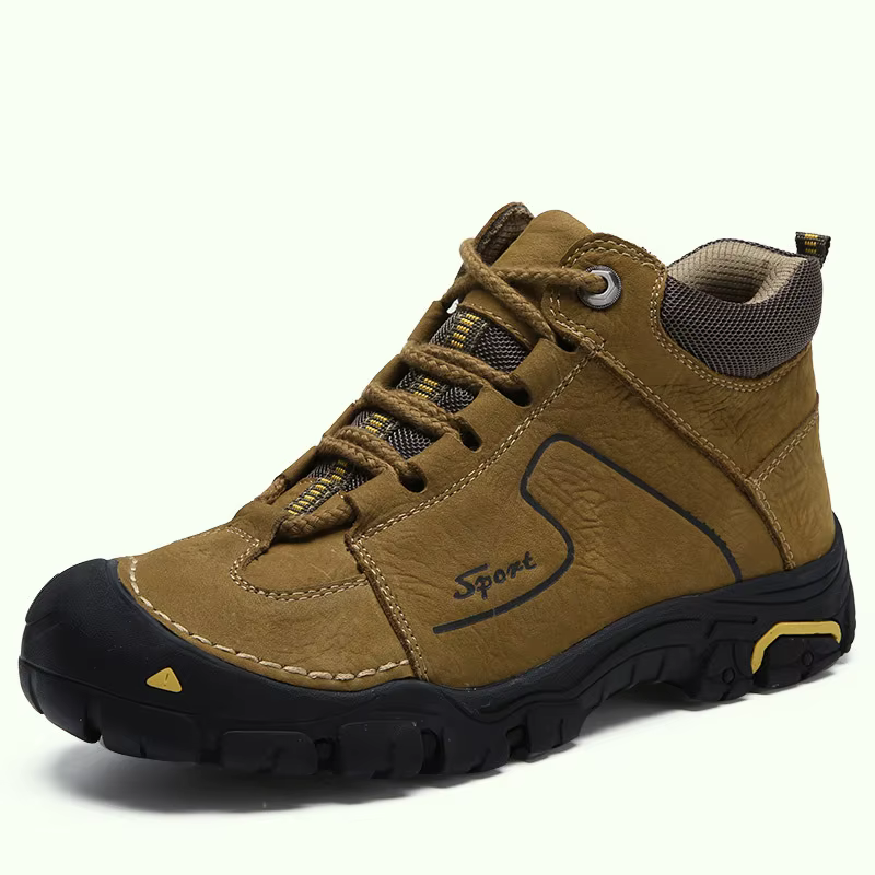 KOWM Botas senderismo piel vaca impermeables montaña invierno - imagen 3