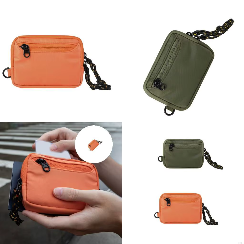 Bolsa organizadora de nailon con múltiples bolsillos para cables - imagen 5