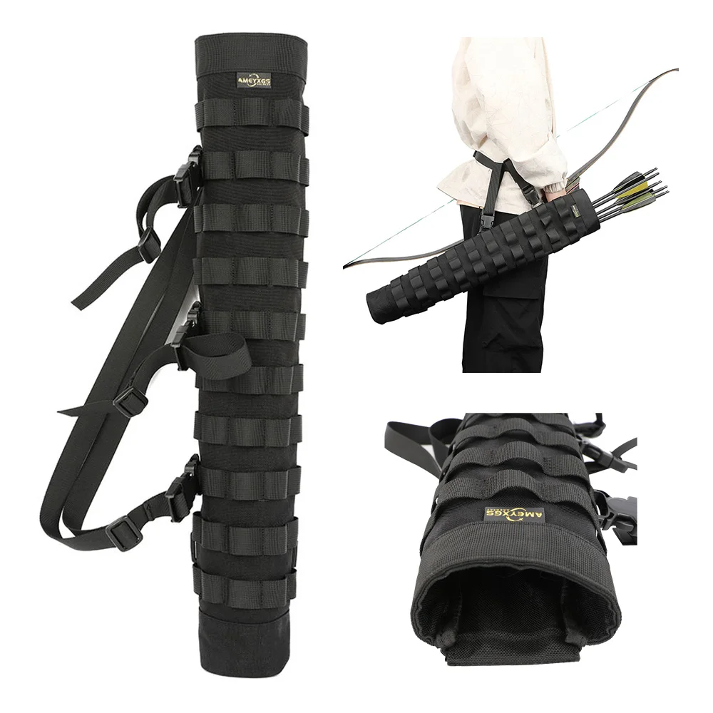 Bolsa táctica para flechas – Nailon impermeable para arco y caza