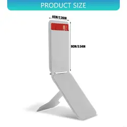 Soporte de teléfono con ranura para tarjetas – plegable ajustable