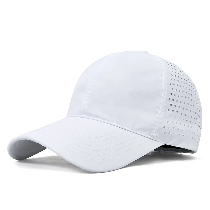 Gorra camionero snapback malla transpirable visera secado rápido sol - imagen 4