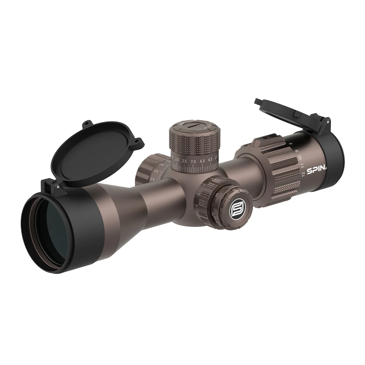 SPINA OPTICS GEN II ED 3-12x44 FFP – Mira telescópica con Zero Stop - imagen 3