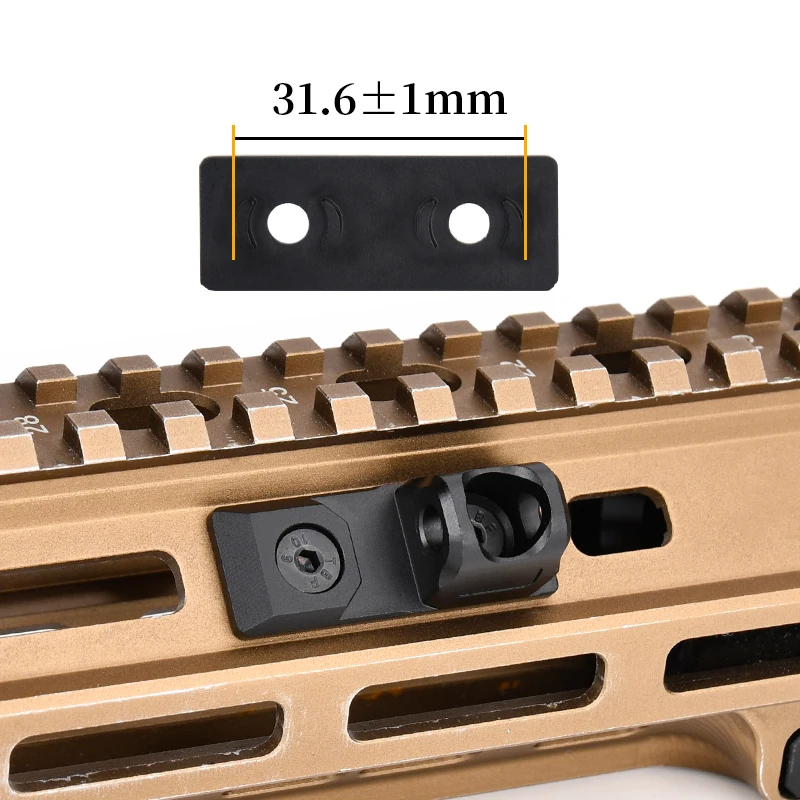 SureFire Soporte táctico de linterna M-LOK perfil bajo aluminio - imagen 3