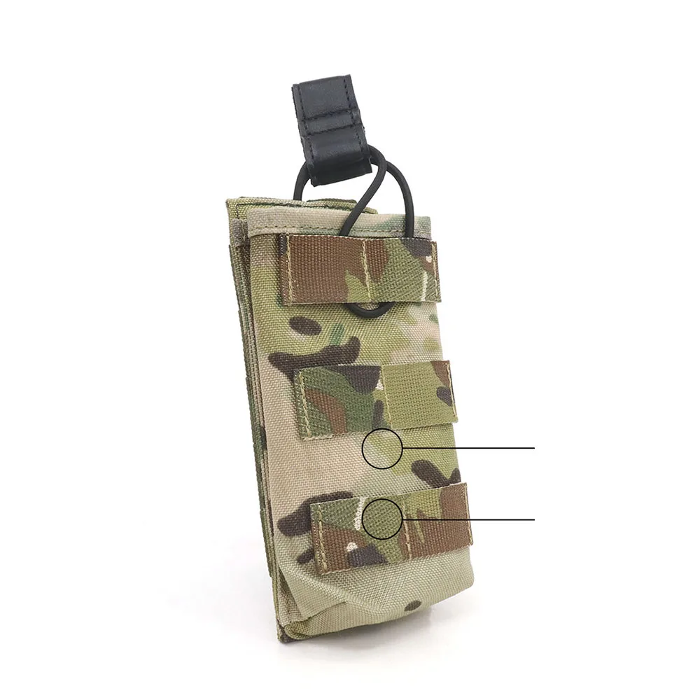 Bolsa táctica MOLLE para cargador 7.62 en color verde ranger