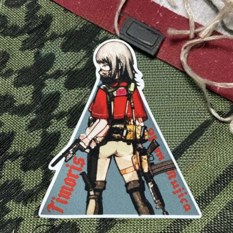 Parche estampado estilo anime para chaleco táctico