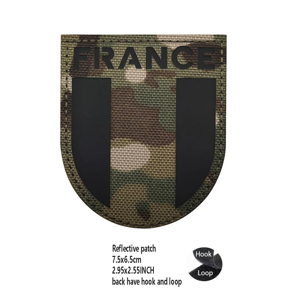 Parche bordado insignia serie francesa para mochila