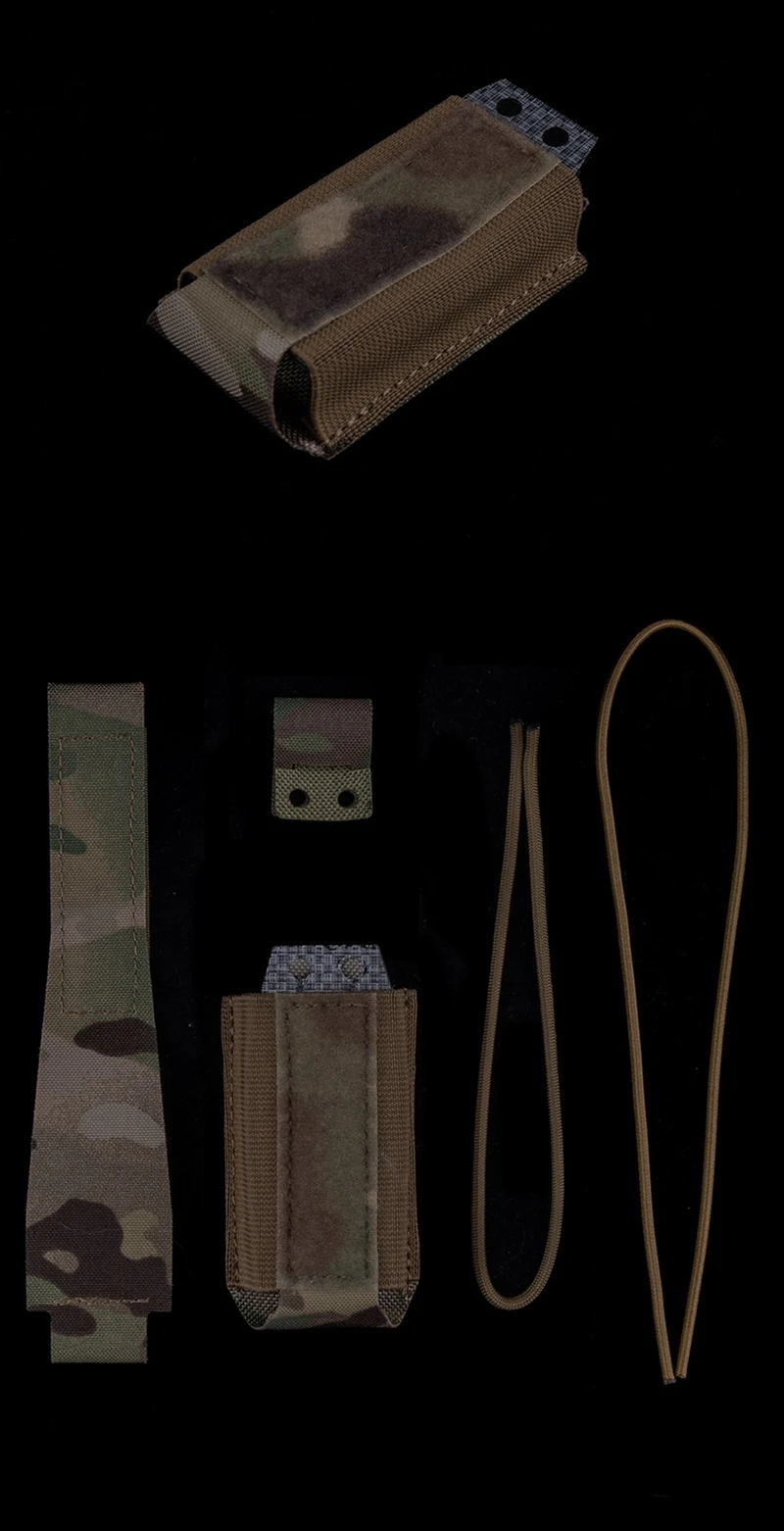 Bolsa utilitaria compacta para equipo táctico