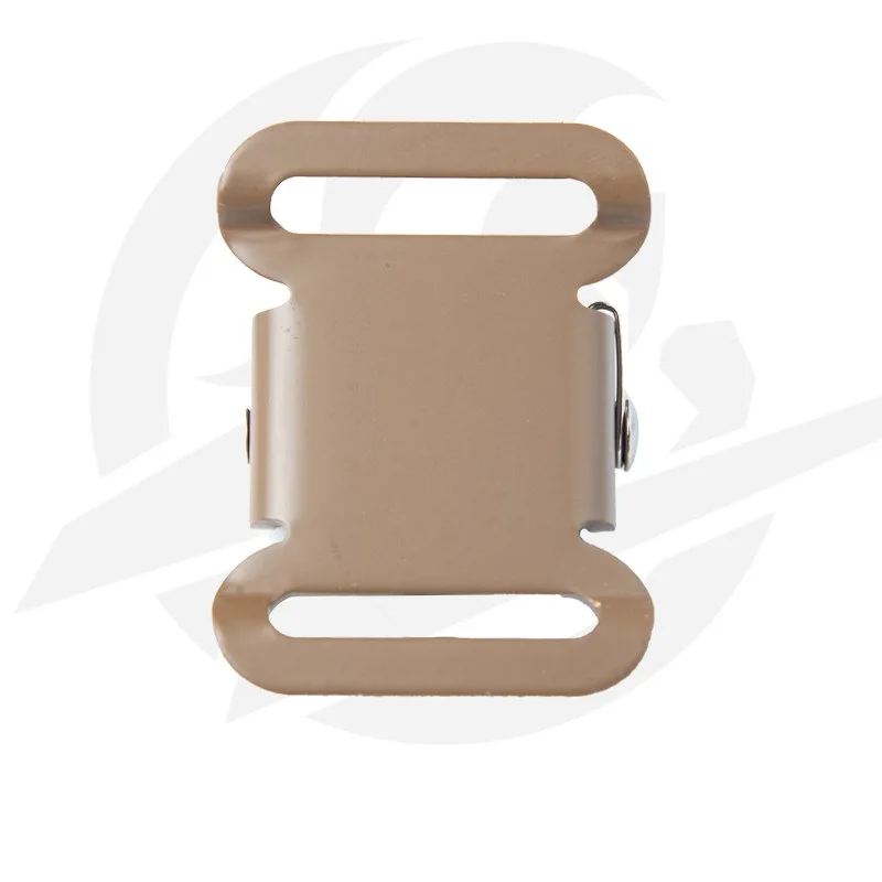Hebilla táctica de resorte ajustable rápida de aleación para correas - imagen 3
