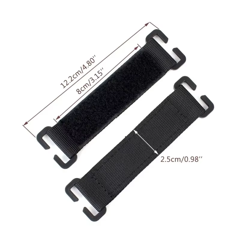 Parches MOLLE para chalecos y mochilas con panel de gancho y bucle - imagen 3
