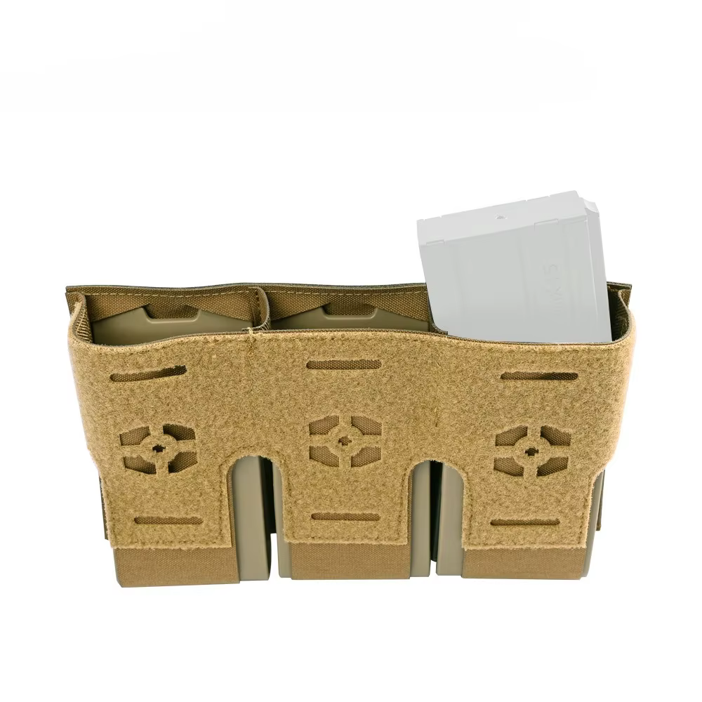 Porta-cargadores táctico abierto para rifle, inserto para chaleco - imagen 2