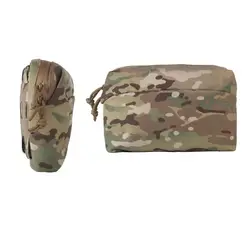 Bolsa táctica Ferro Style MOLLE con solapa frontal y panel trasero