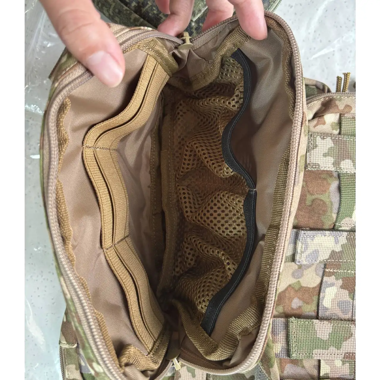Chaleco táctico MOLLE EMR todo terreno impermeable ripstop resistente - imagen 5