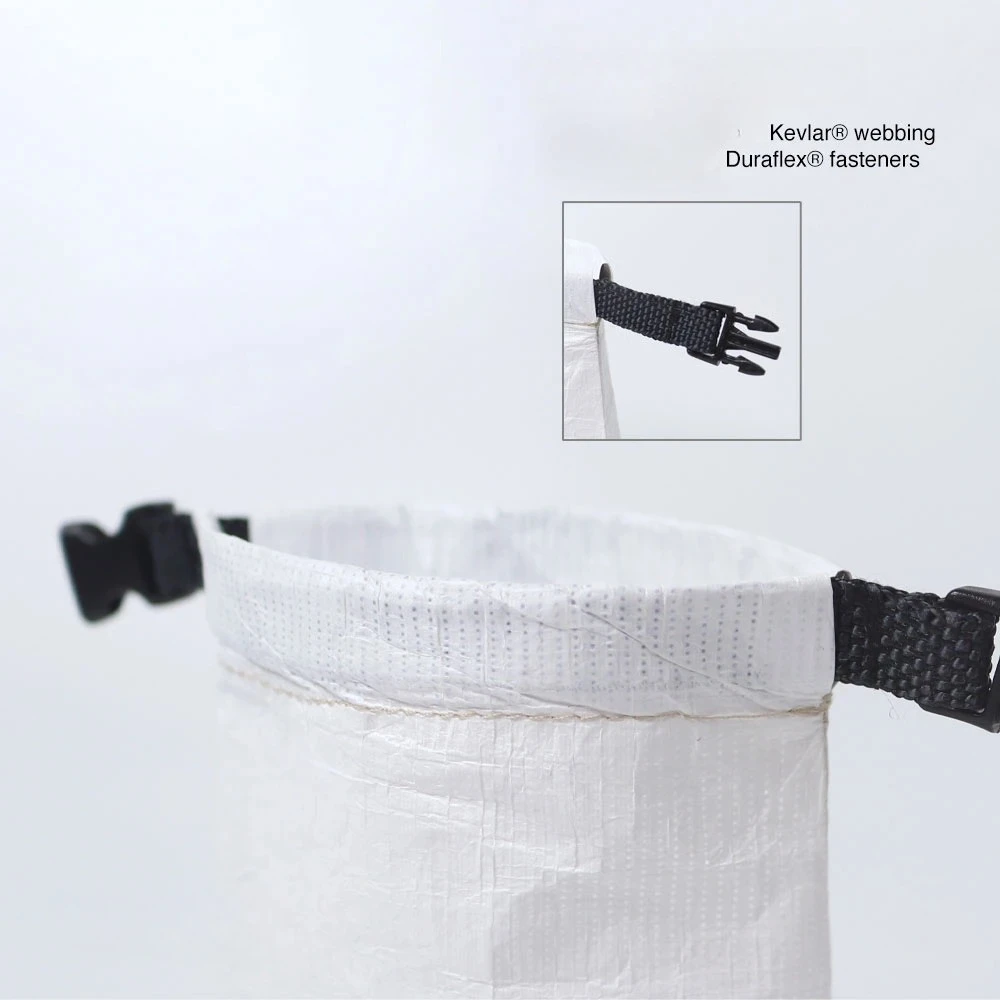 Bolsa de boca enrollable ultraligera DuPont impermeable Kevlar - imagen 4