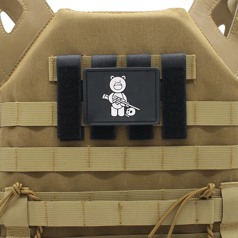 VULPO Chaleco Táctico MOLLE con Panel Adaptador para Parches - imagen 5