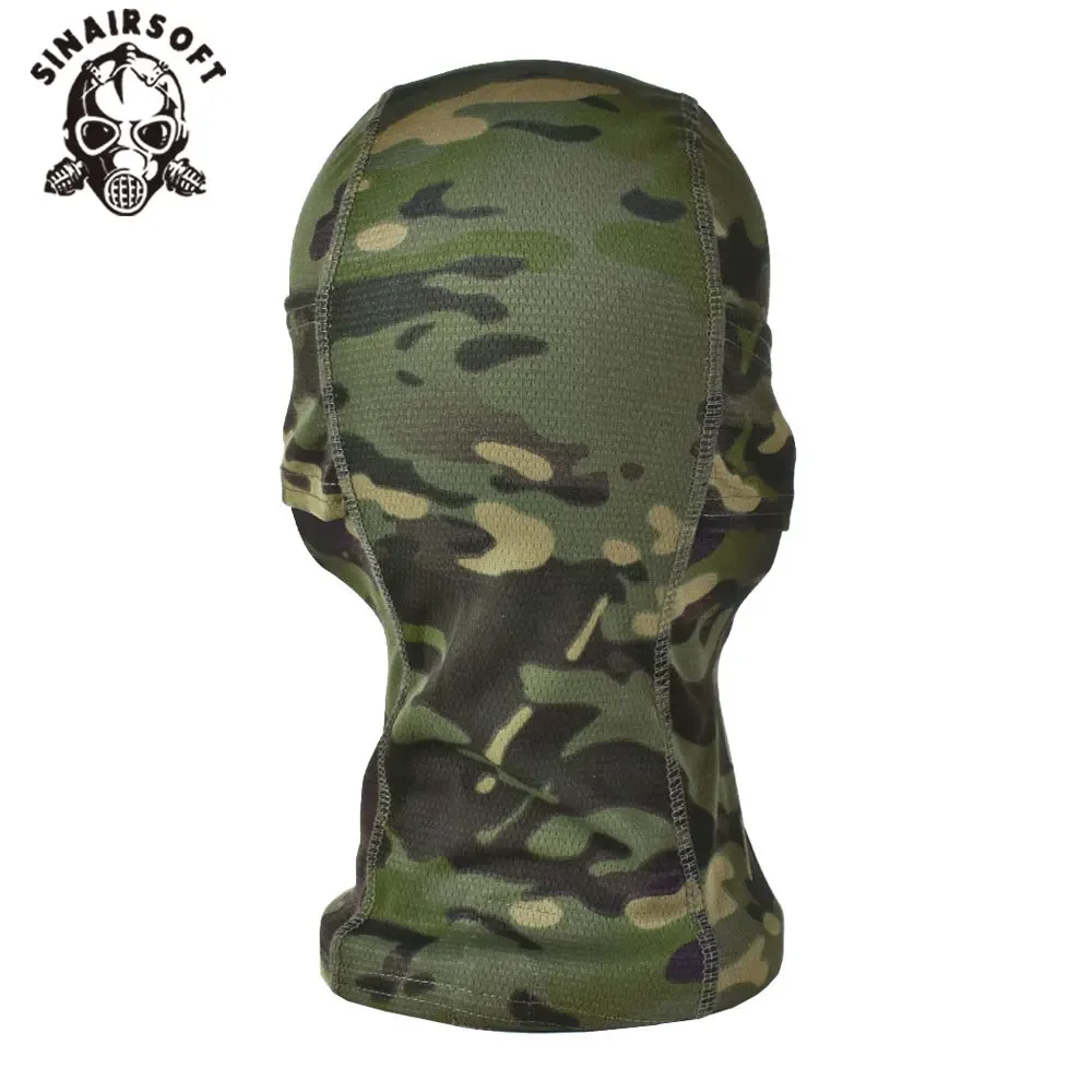 Braga de cuello camuflaje secado rápido malla táctica para moto
