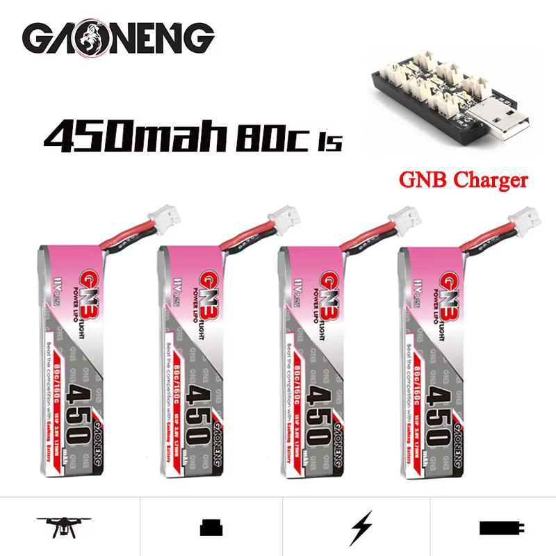 Cargador LiPo GNB Beta75S para Tinyhawk – FPV drone - imagen 2
